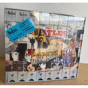 1996 BEATLES VIDEO ANTHOLOGY VHS BOX SET 8 TAPES STILL SEALED NEW